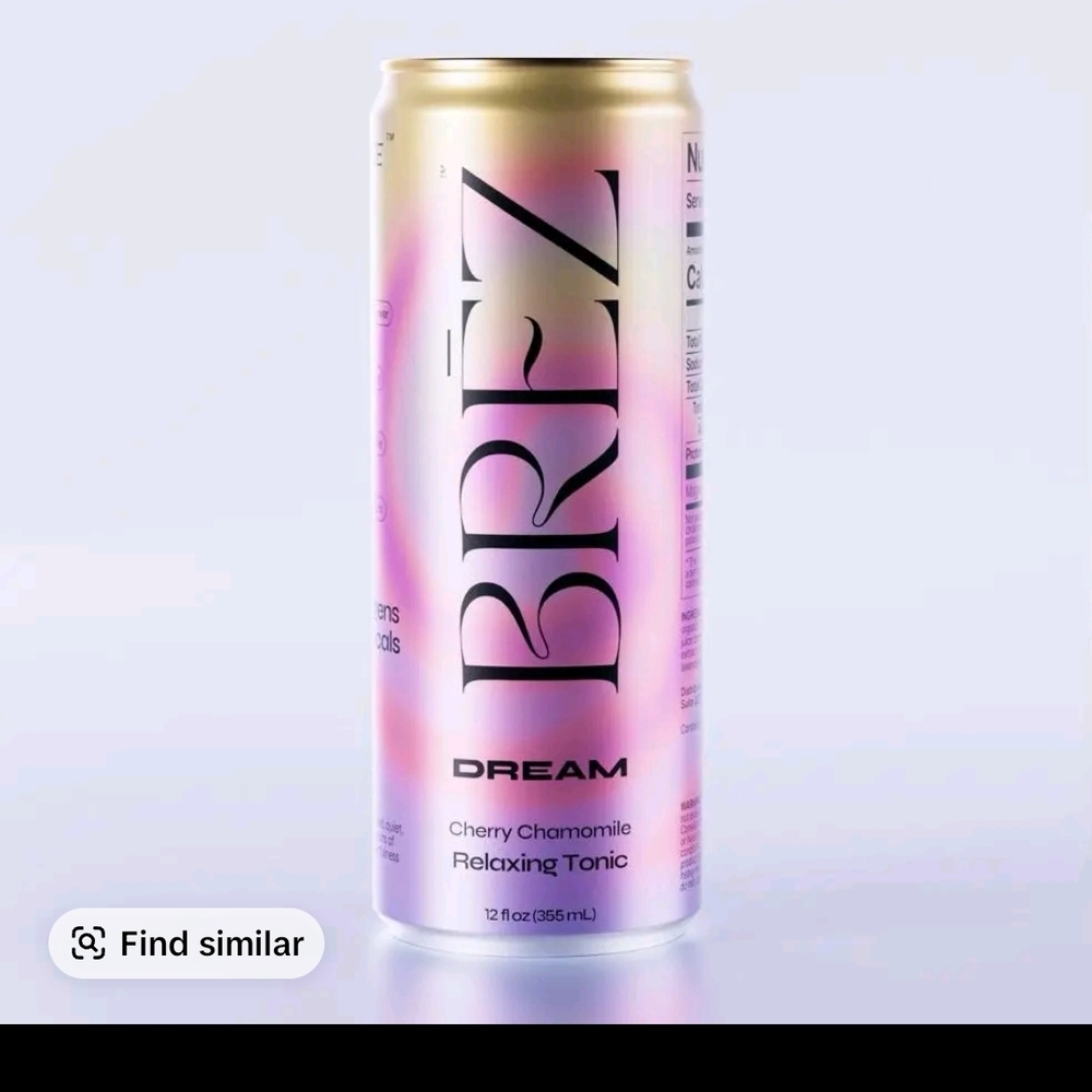 Cherry Chamomile Relaxing Tonic - Pink